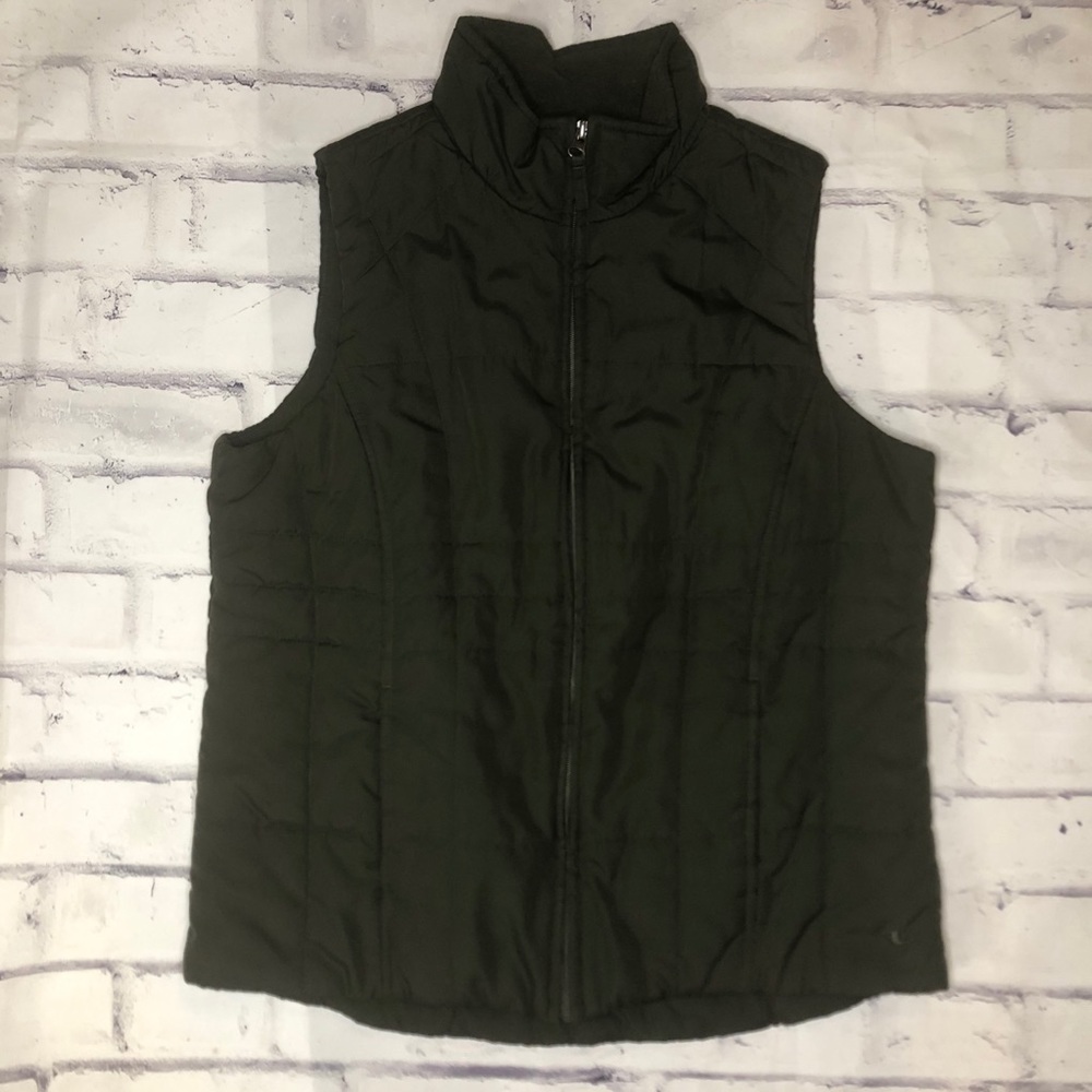 Olive/Army Green Quilted Vest